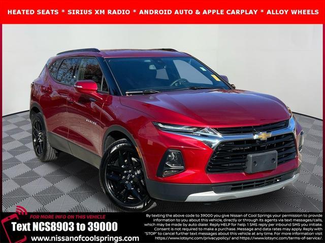 used 2021 Chevrolet Blazer car, priced at $22,300