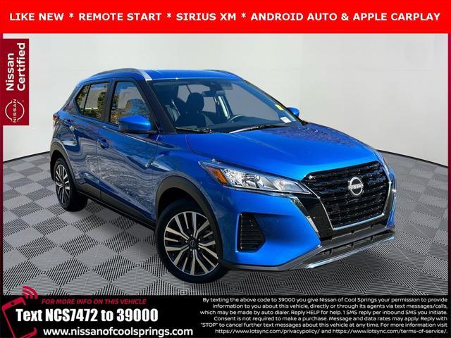 used 2024 Nissan Kicks car, priced at $22,800