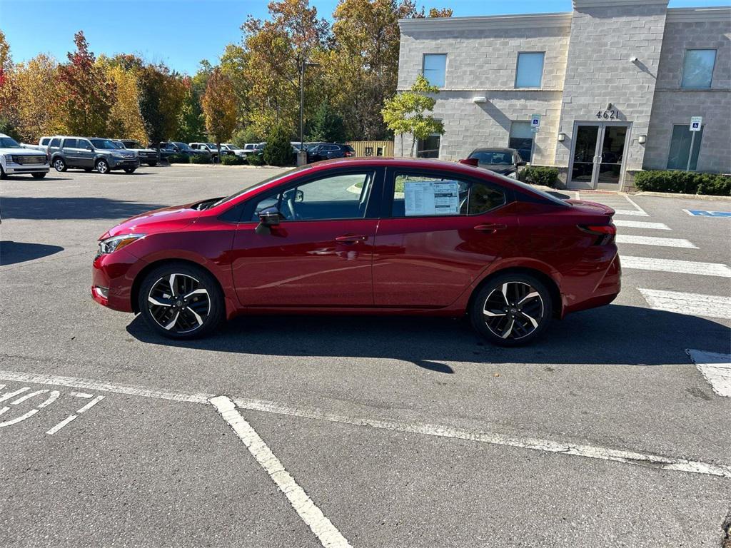 new 2025 Nissan Versa car, priced at $20,027