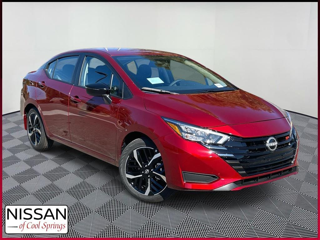 new 2025 Nissan Versa car, priced at $20,027