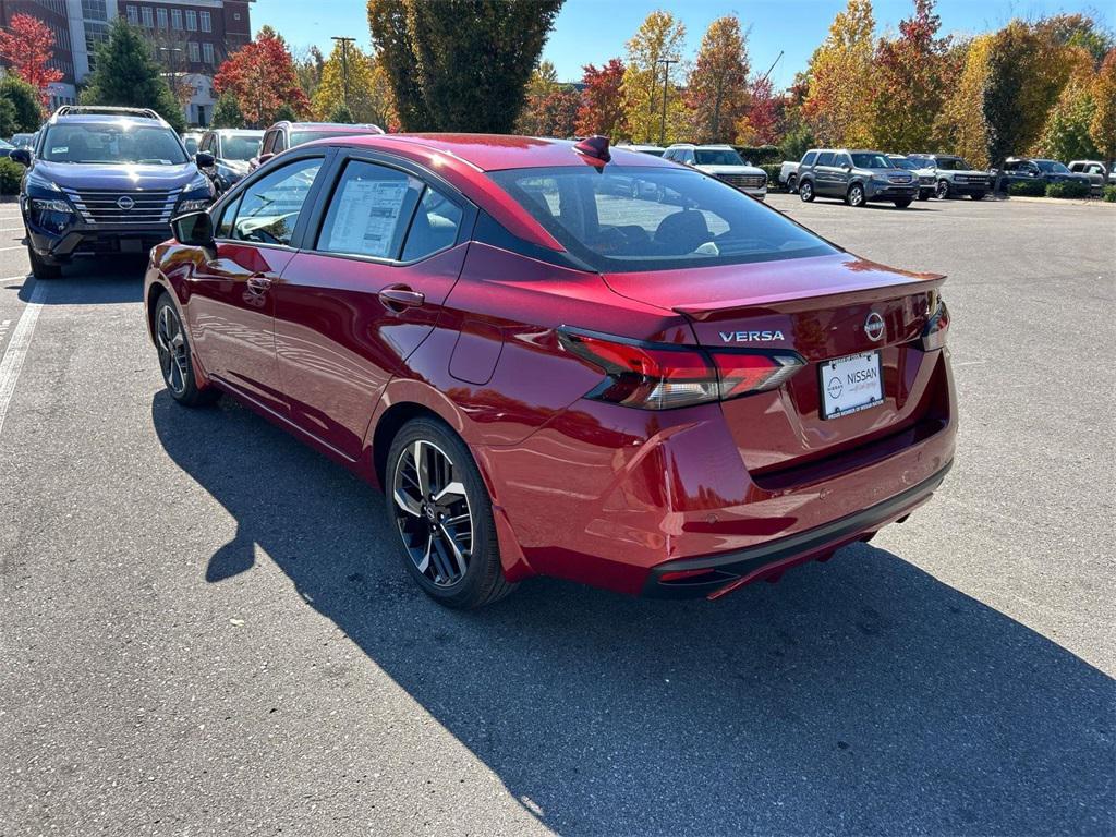 new 2025 Nissan Versa car, priced at $20,027