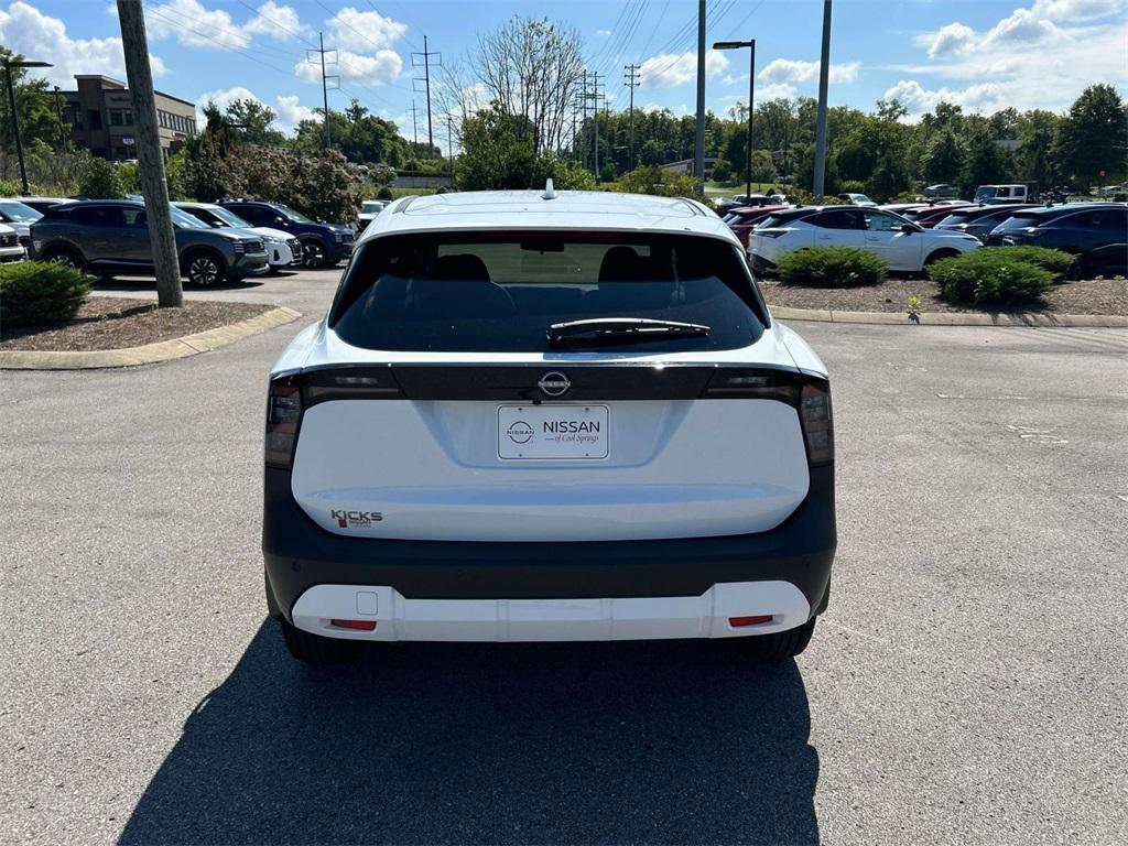 new 2025 Nissan Kicks car, priced at $22,762