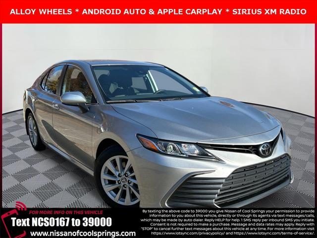 used 2022 Toyota Camry car, priced at $19,500