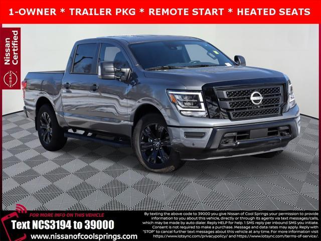 used 2024 Nissan Titan car, priced at $50,500