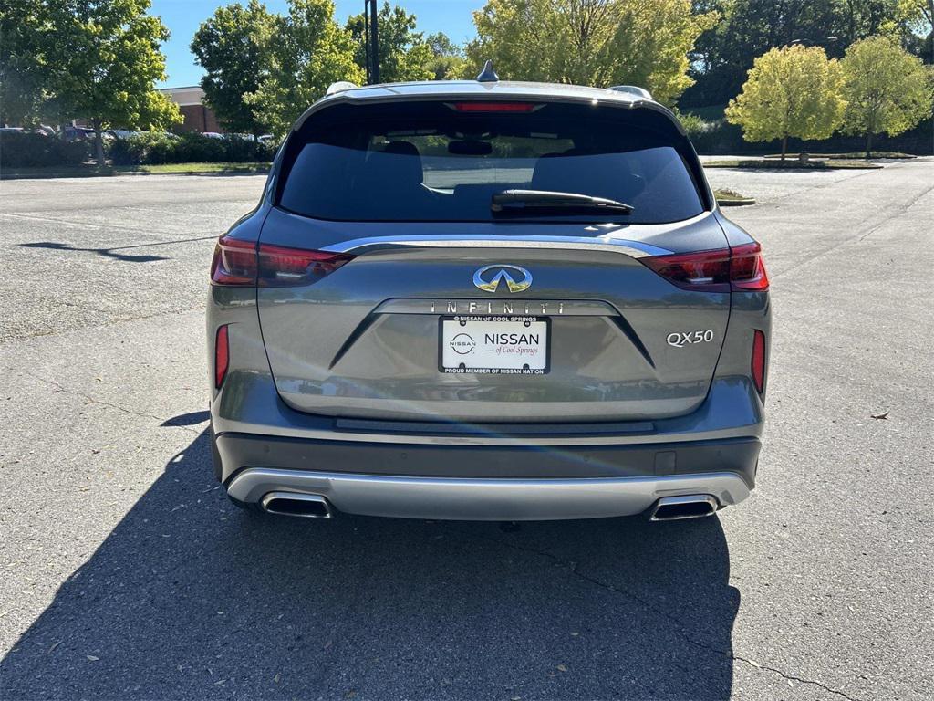used 2021 INFINITI QX50 car, priced at $28,924