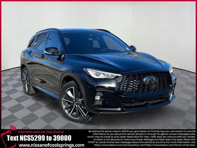 used 2024 INFINITI QX50 car, priced at $43,000