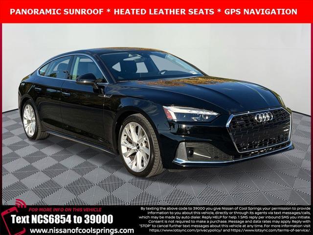 used 2023 Audi A5 Sportback car, priced at $35,800