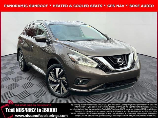 used 2015 Nissan Murano car, priced at $14,200