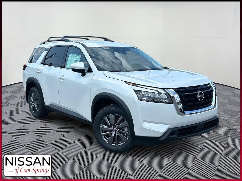 new 2025 Nissan Pathfinder car, priced at $33,580