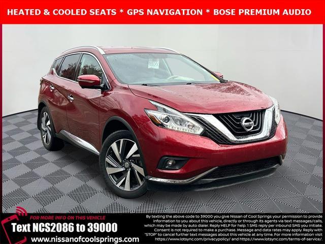 used 2015 Nissan Murano car, priced at $16,500