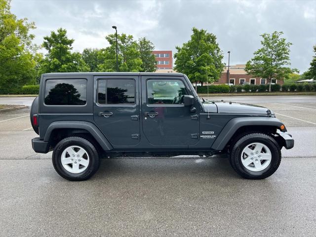 used 2017 Jeep Wrangler Unlimited car, priced at $26,000