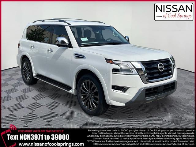 new 2024 Nissan Armada car, priced at $65,093