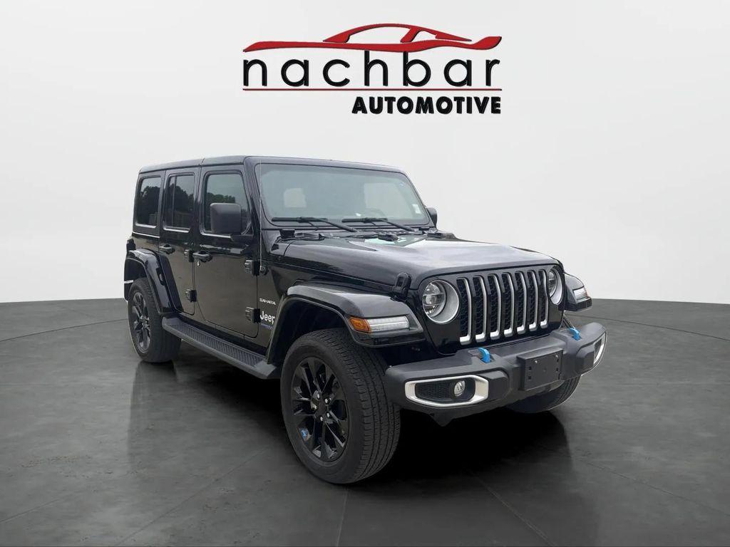 used 2022 Jeep Wrangler Unlimited 4xe car, priced at $35,000