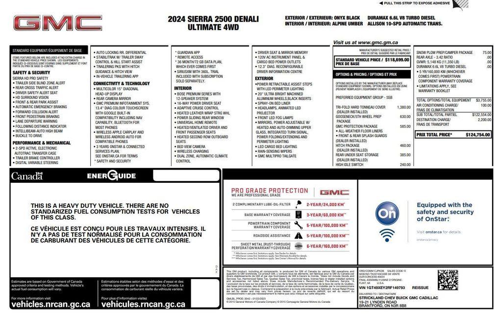 used 2024 GMC Sierra 2500 car, priced at $78,300