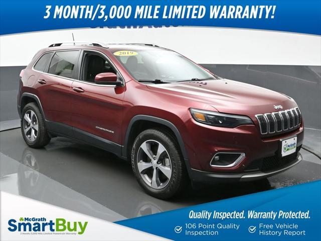 used 2019 Jeep Cherokee car, priced at $20,900