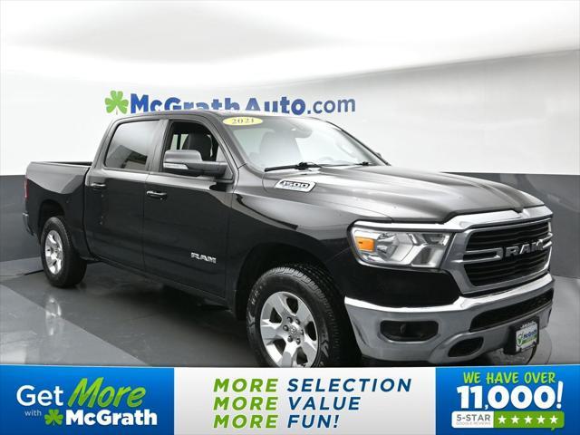 used 2021 Ram 1500 car, priced at $23,900