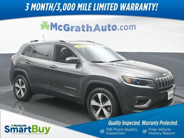 used 2019 Jeep Cherokee car, priced at $21,300