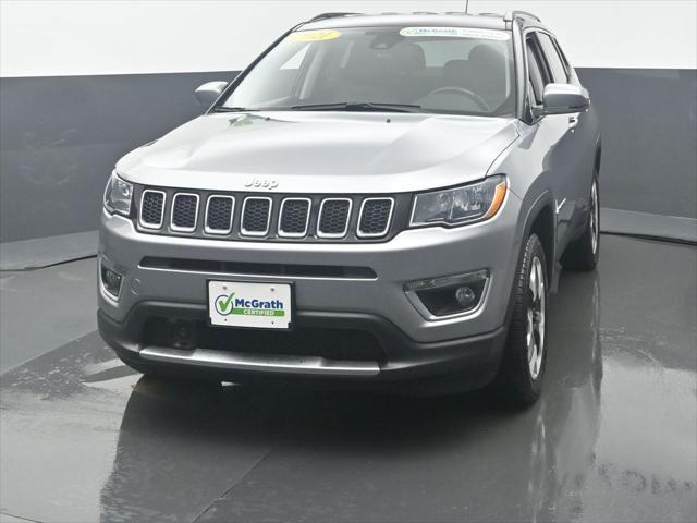 used 2021 Jeep Compass car, priced at $21,361