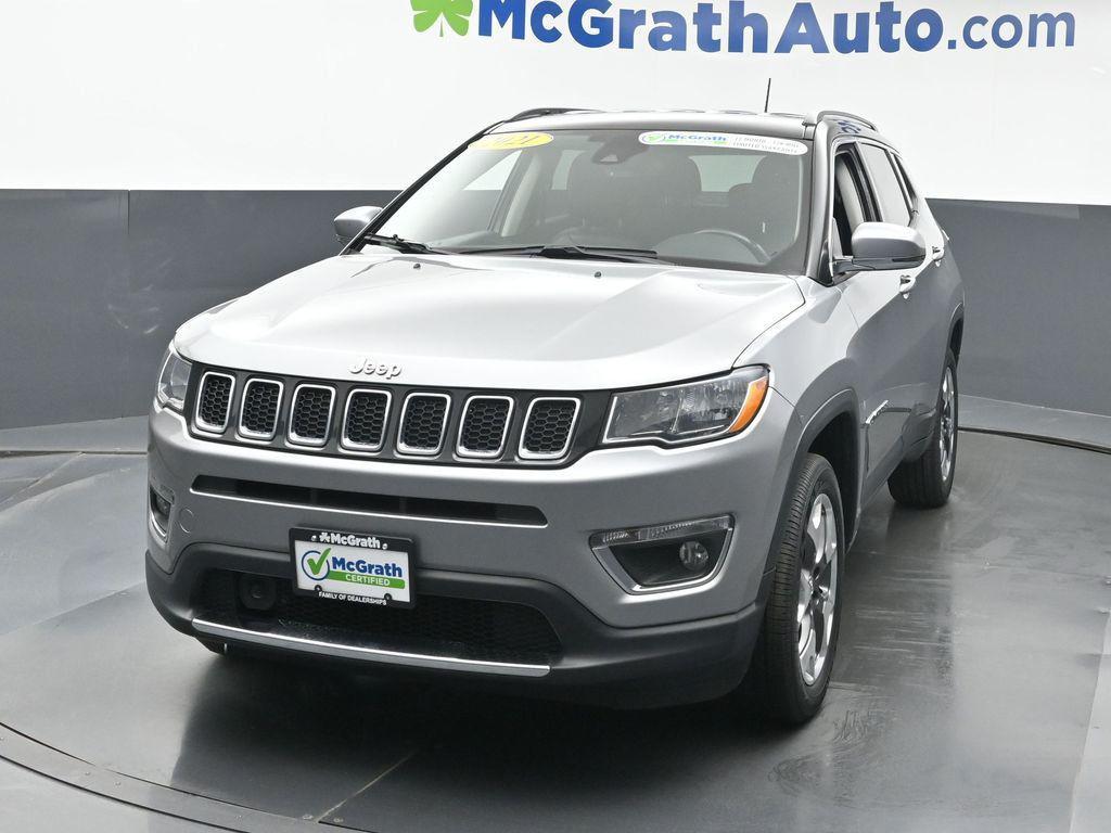 used 2021 Jeep Compass car, priced at $19,862
