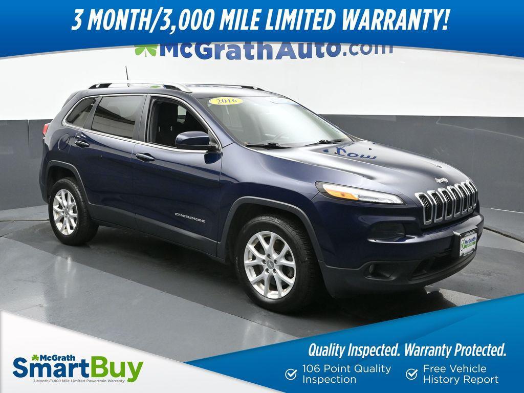 used 2016 Jeep Cherokee car, priced at $13,200