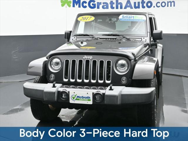 used 2017 Jeep Wrangler Unlimited car, priced at $22,756