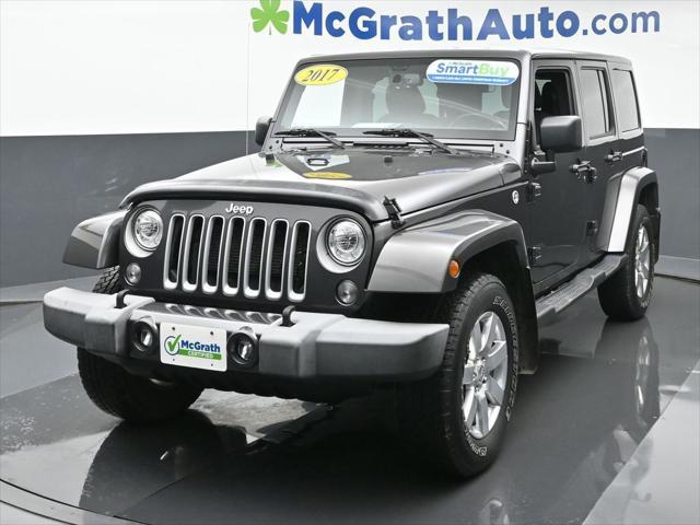 used 2017 Jeep Wrangler Unlimited car, priced at $22,756