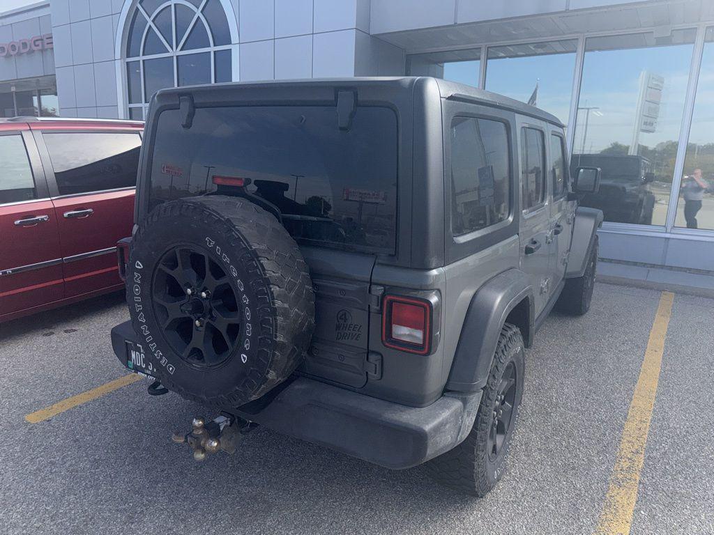 used 2020 Jeep Wrangler Unlimited car, priced at $28,147