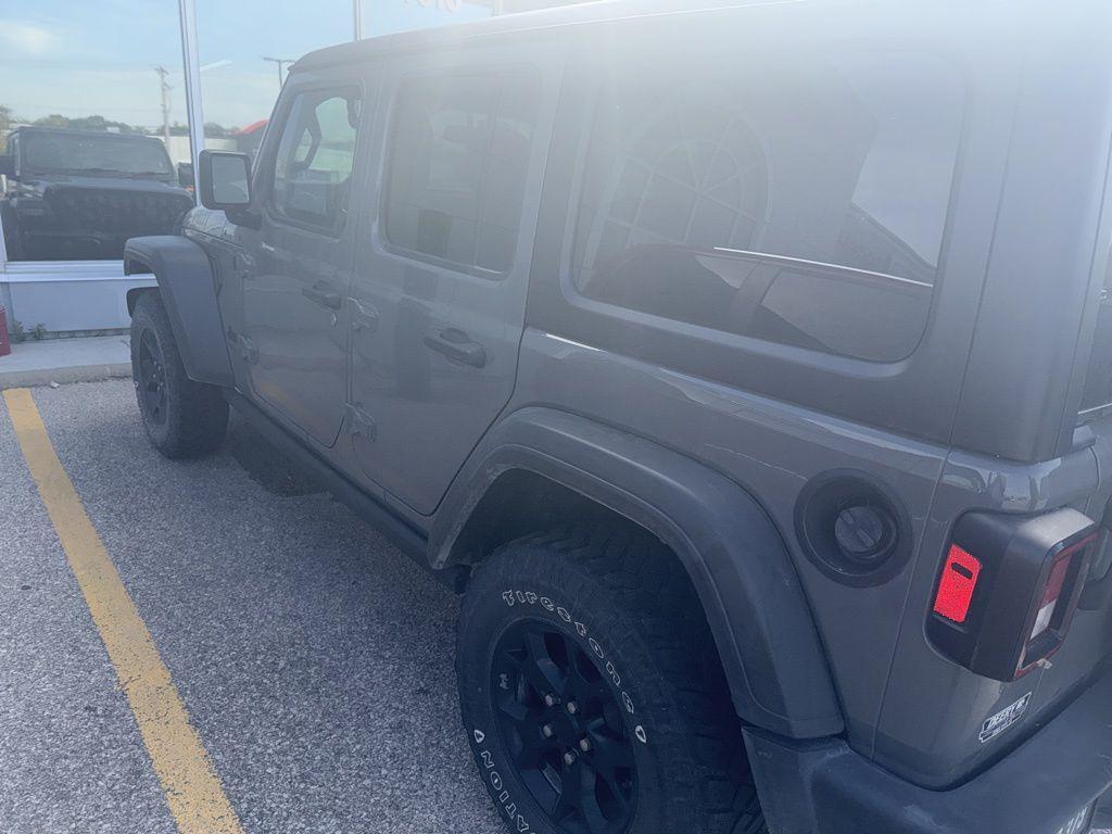 used 2020 Jeep Wrangler Unlimited car, priced at $28,147