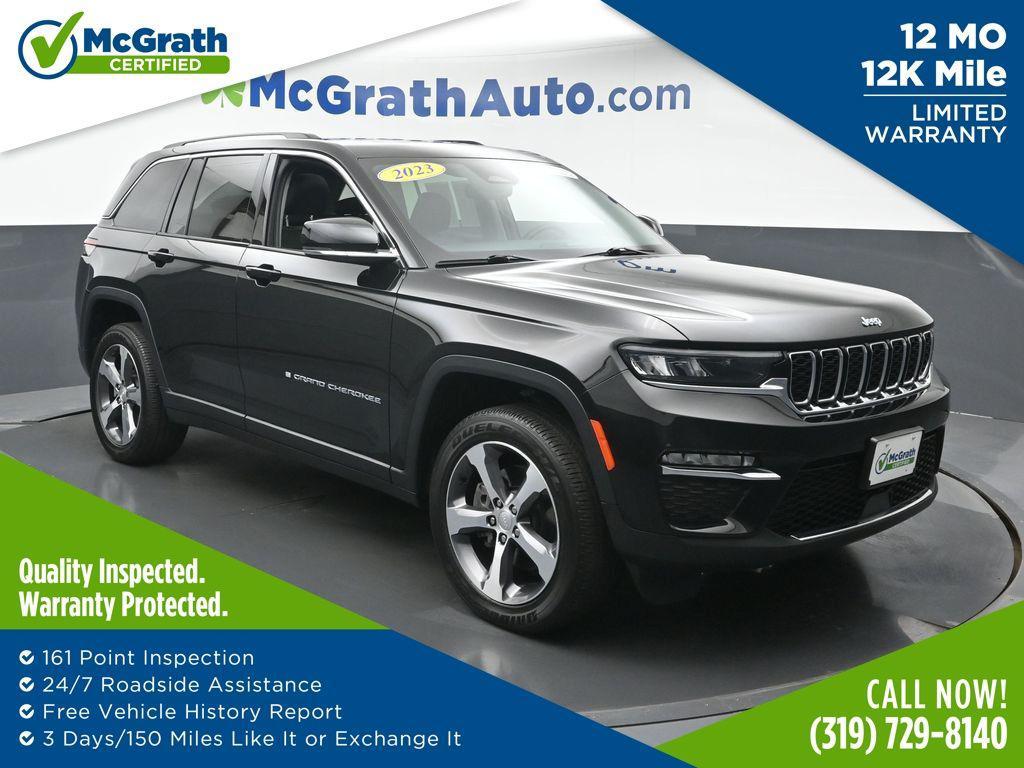 used 2023 Jeep Grand Cherokee 4xe car, priced at $29,102