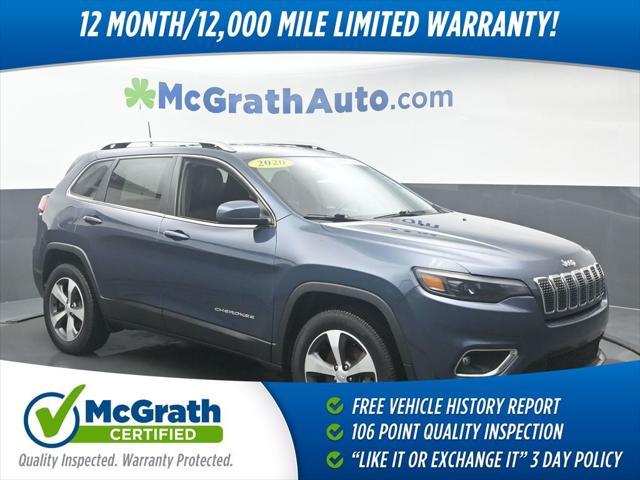 used 2020 Jeep Cherokee car, priced at $21,940