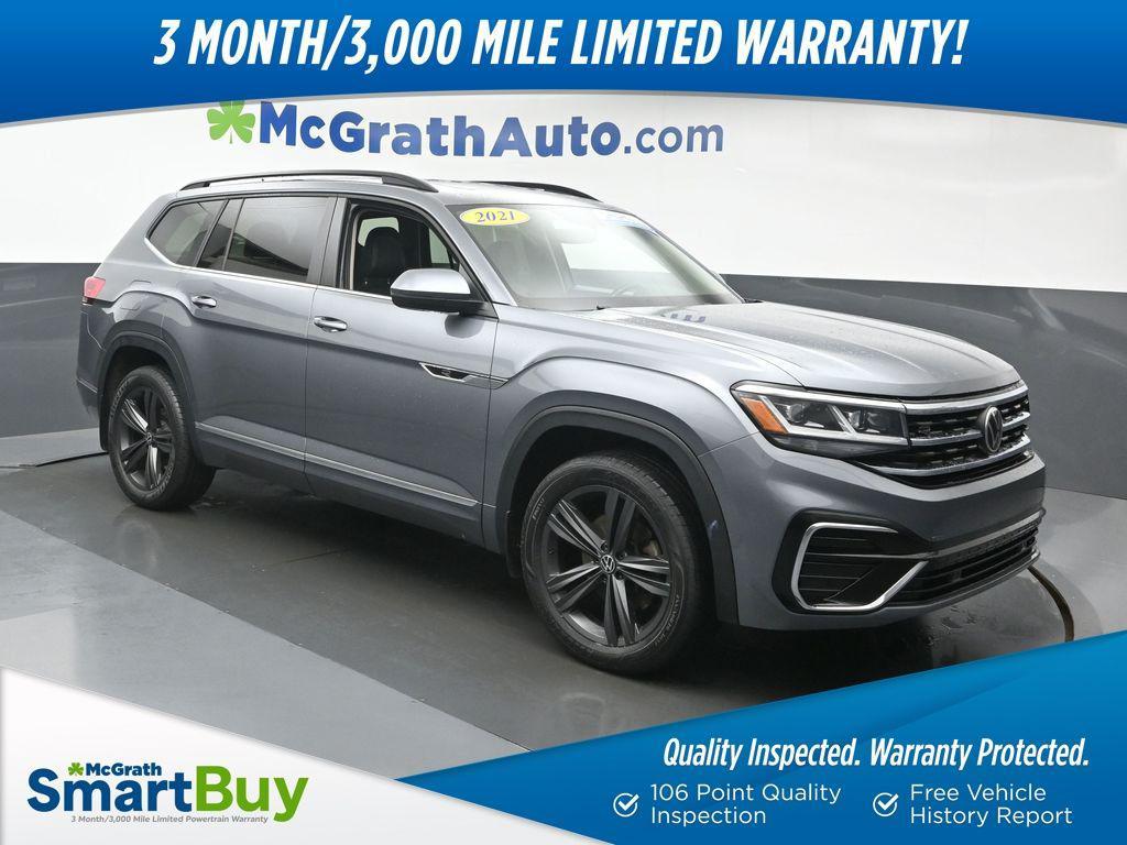 used 2021 Volkswagen Atlas car, priced at $24,398