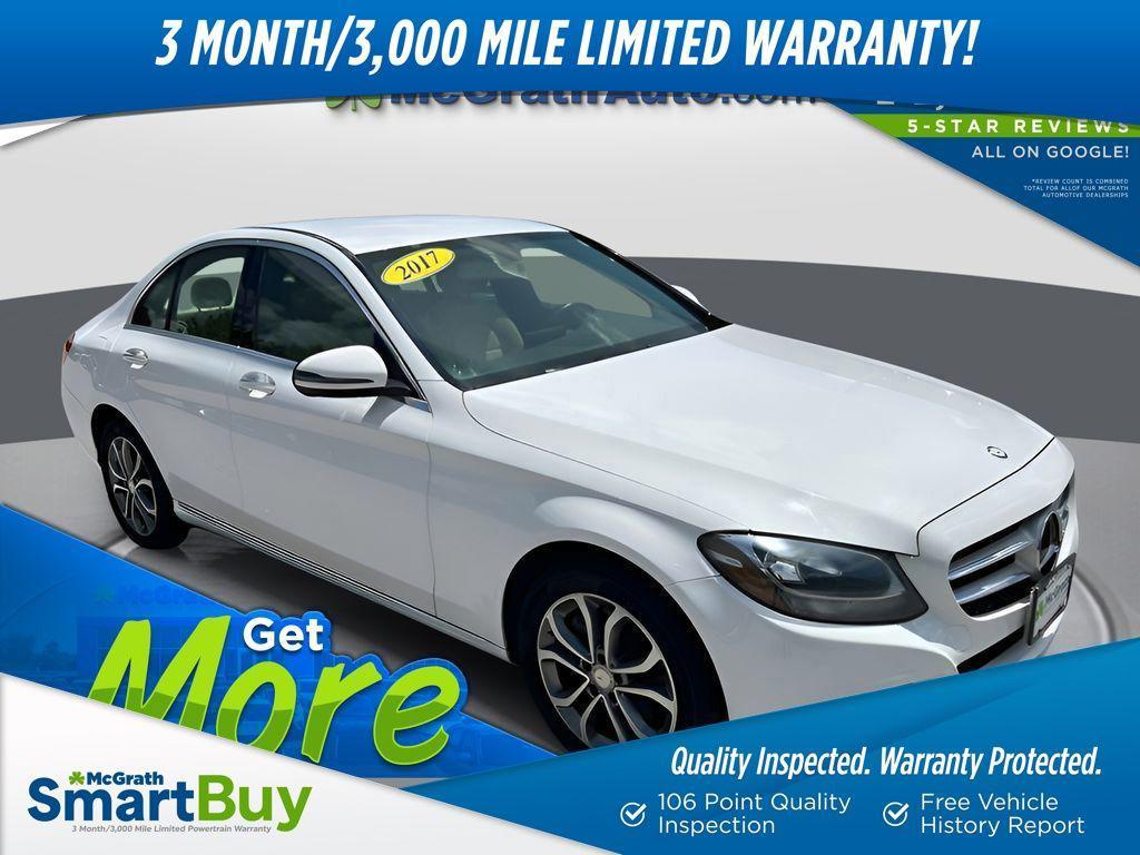 used 2017 Mercedes-Benz C-Class car, priced at $20,777