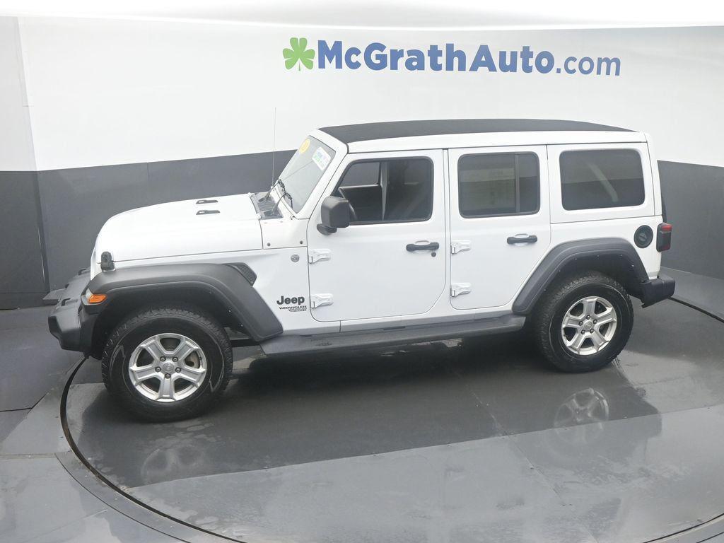 used 2021 Jeep Wrangler Unlimited car, priced at $30,872