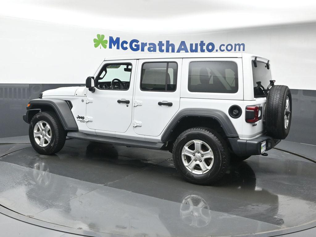 used 2021 Jeep Wrangler Unlimited car, priced at $30,872