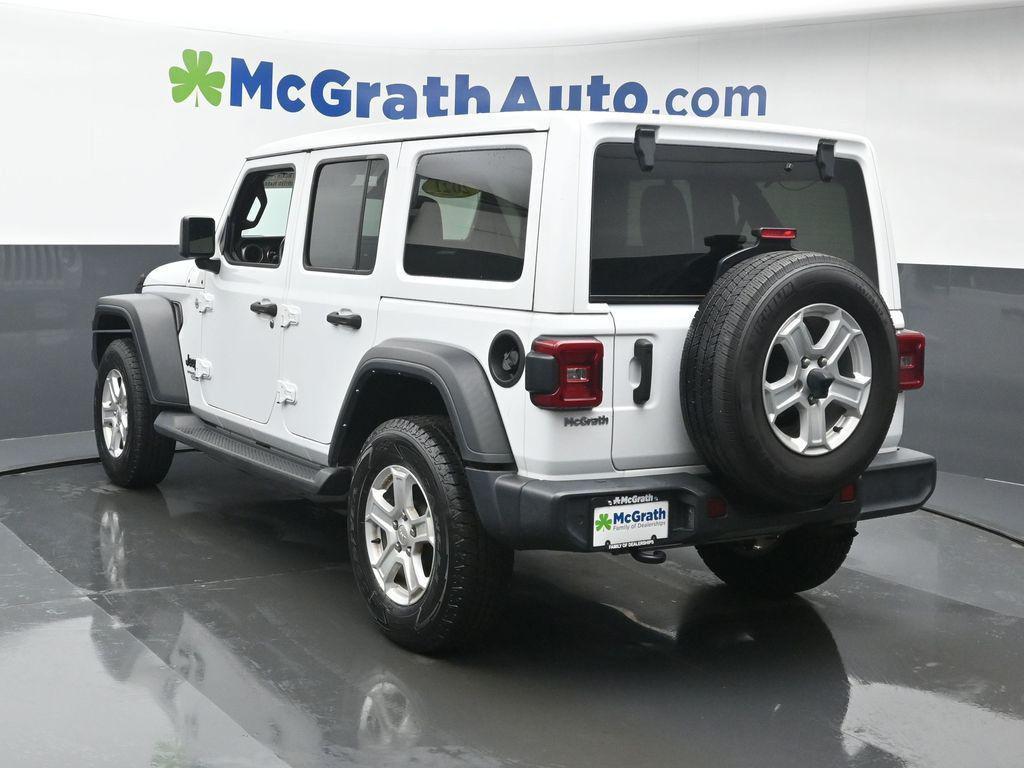 used 2021 Jeep Wrangler Unlimited car, priced at $30,872