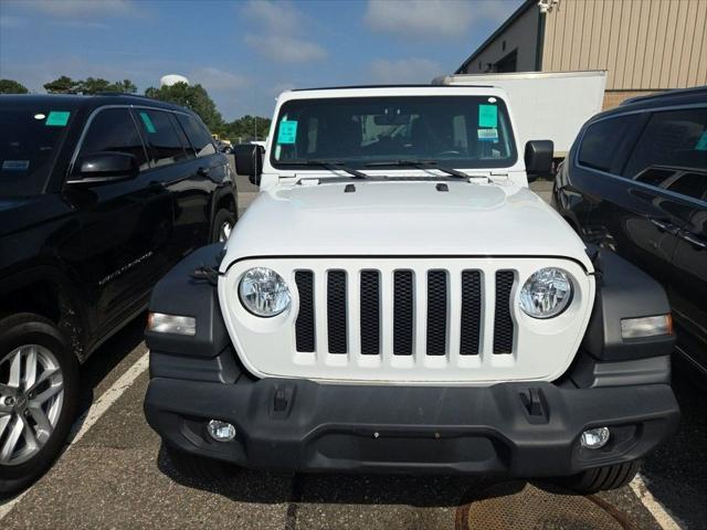 used 2021 Jeep Wrangler Unlimited car, priced at $33,830