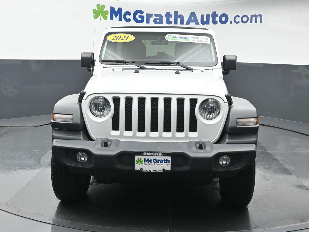 used 2021 Jeep Wrangler Unlimited car, priced at $30,872