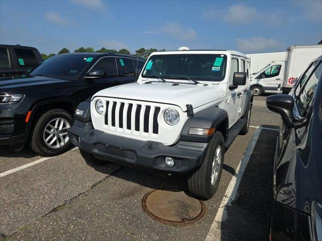 used 2021 Jeep Wrangler Unlimited car, priced at $33,830