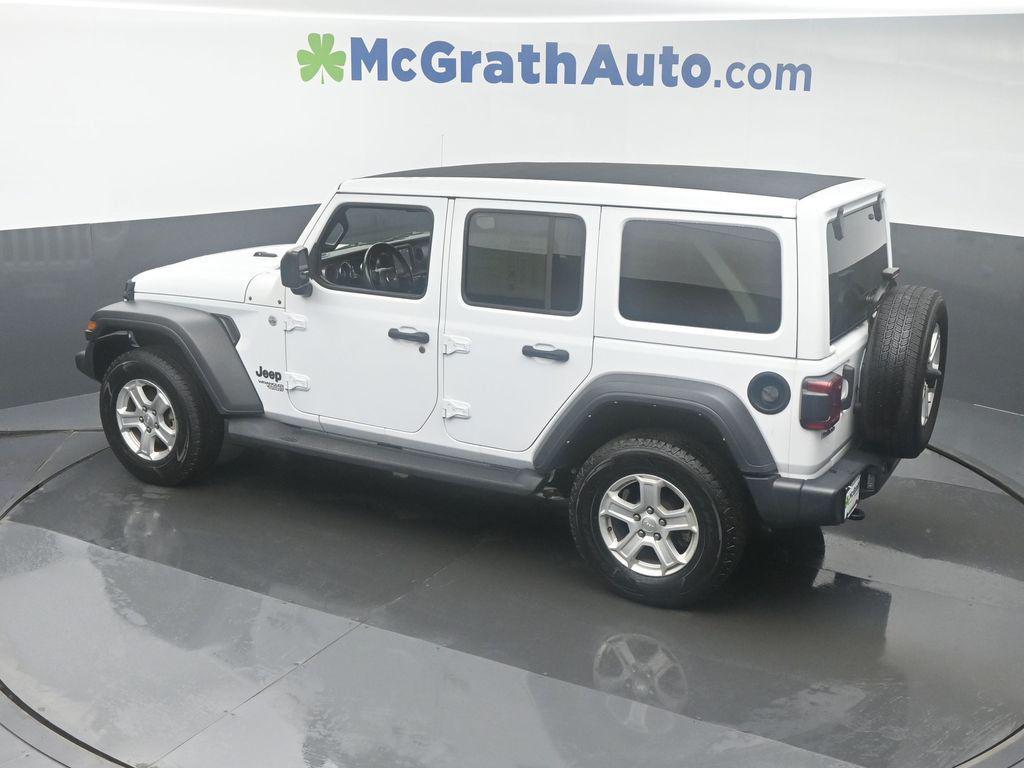 used 2021 Jeep Wrangler Unlimited car, priced at $30,872