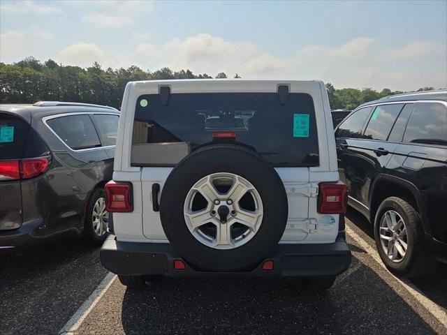 used 2021 Jeep Wrangler Unlimited car, priced at $33,830