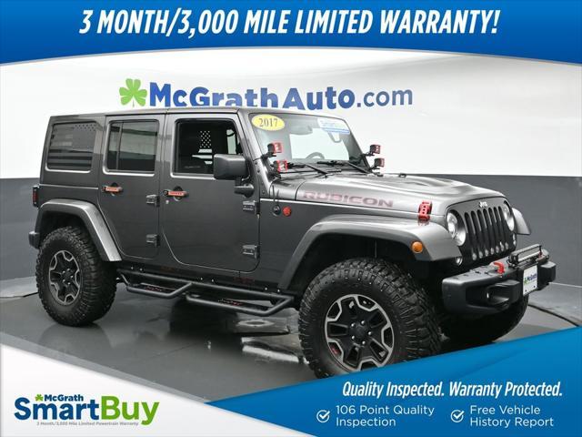 used 2017 Jeep Wrangler Unlimited car, priced at $24,371