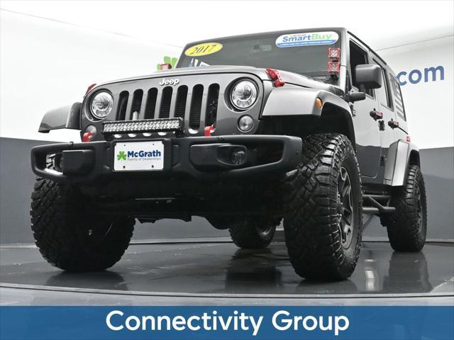 used 2017 Jeep Wrangler Unlimited car, priced at $24,371