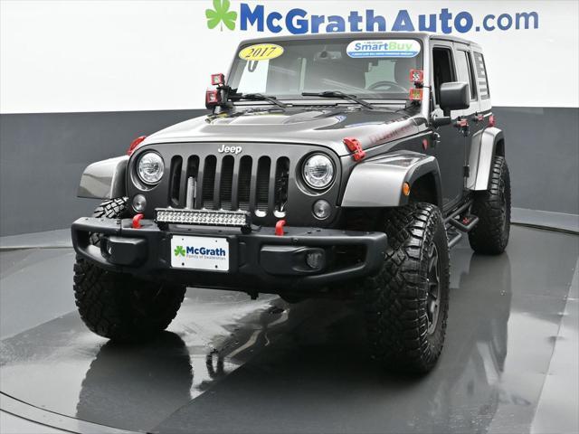 used 2017 Jeep Wrangler Unlimited car, priced at $24,371