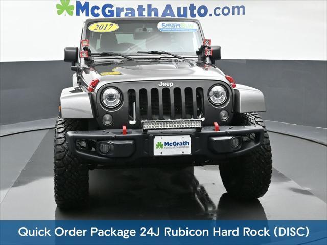 used 2017 Jeep Wrangler Unlimited car, priced at $24,371