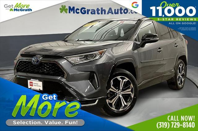 used 2021 Toyota RAV4 Prime car, priced at $34,300