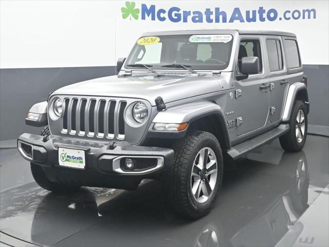 used 2020 Jeep Wrangler Unlimited car, priced at $29,500