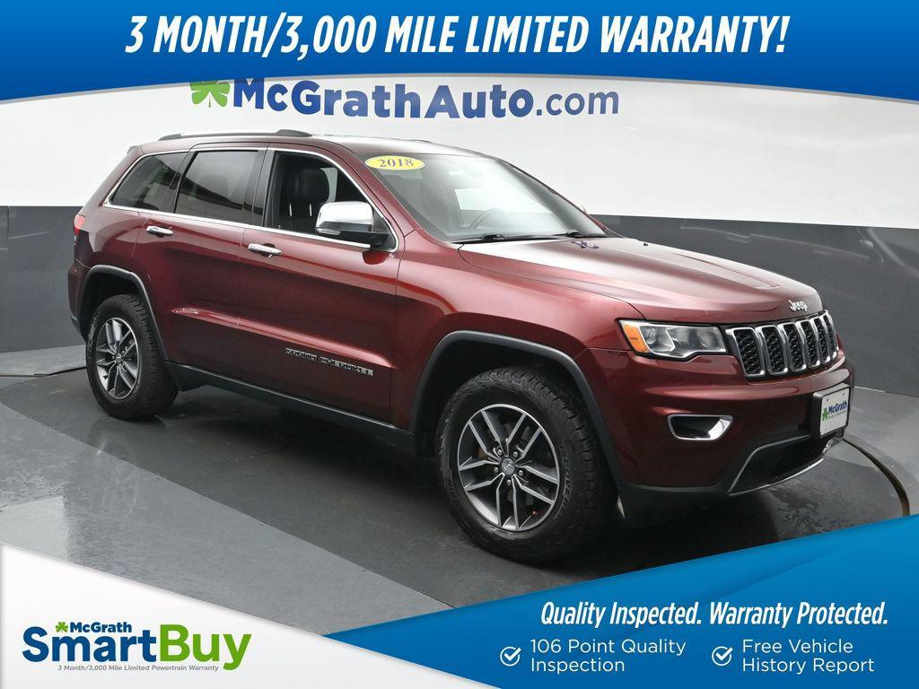 used 2018 Jeep Grand Cherokee car, priced at $14,999
