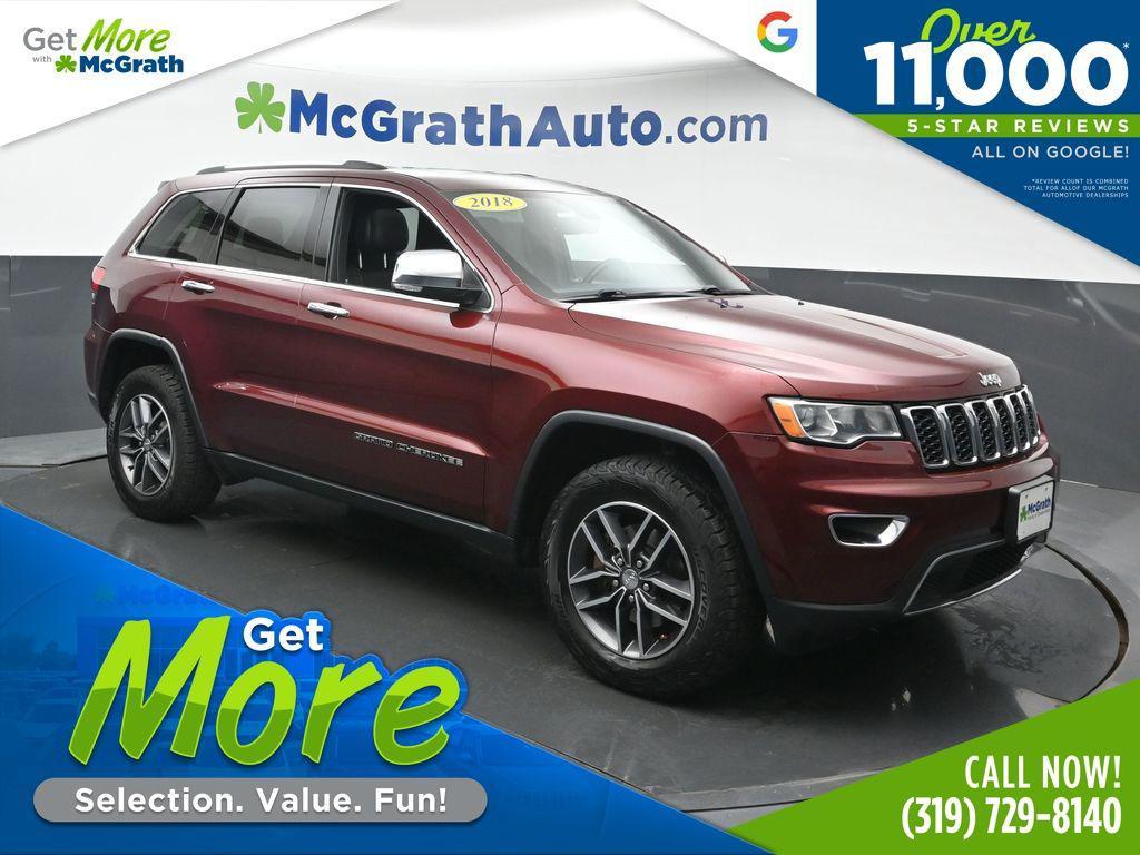 used 2018 Jeep Grand Cherokee car, priced at $15,767