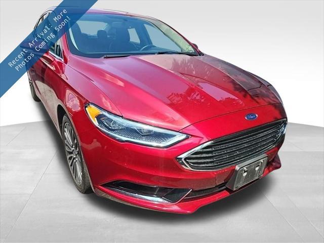 used 2018 Ford Fusion car, priced at $15,433