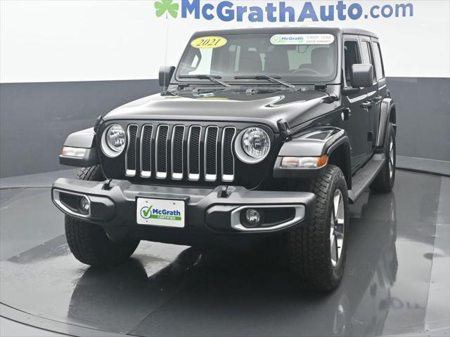 used 2021 Jeep Wrangler Unlimited car, priced at $32,700